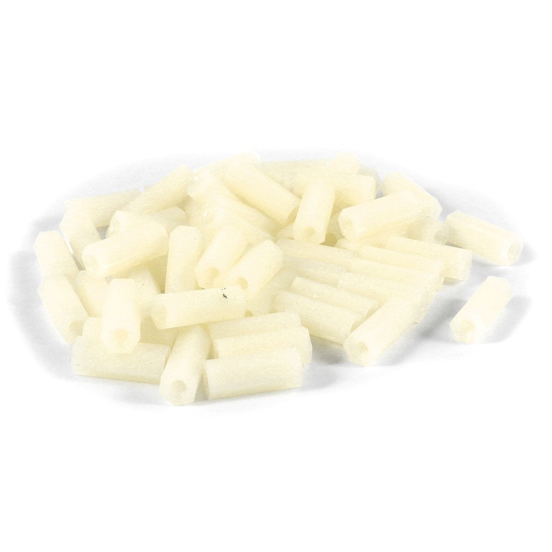 60 Pcs M3 x 15mm Hex Hexagonal Threaded Spacer Support