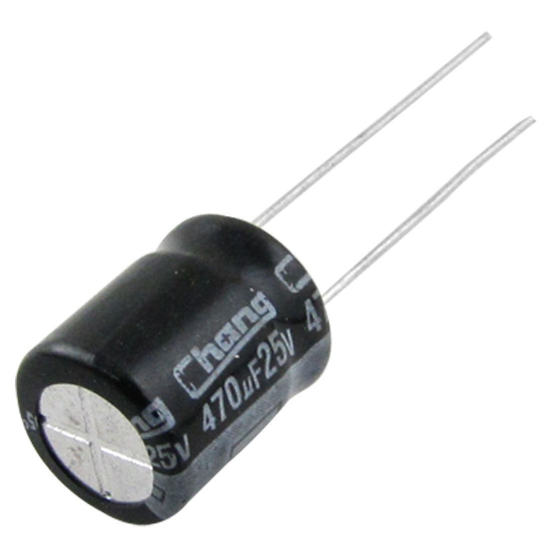 10mmx13mm 470uF 25V Aluminum Electrolytic Capacitors 50 Pcs