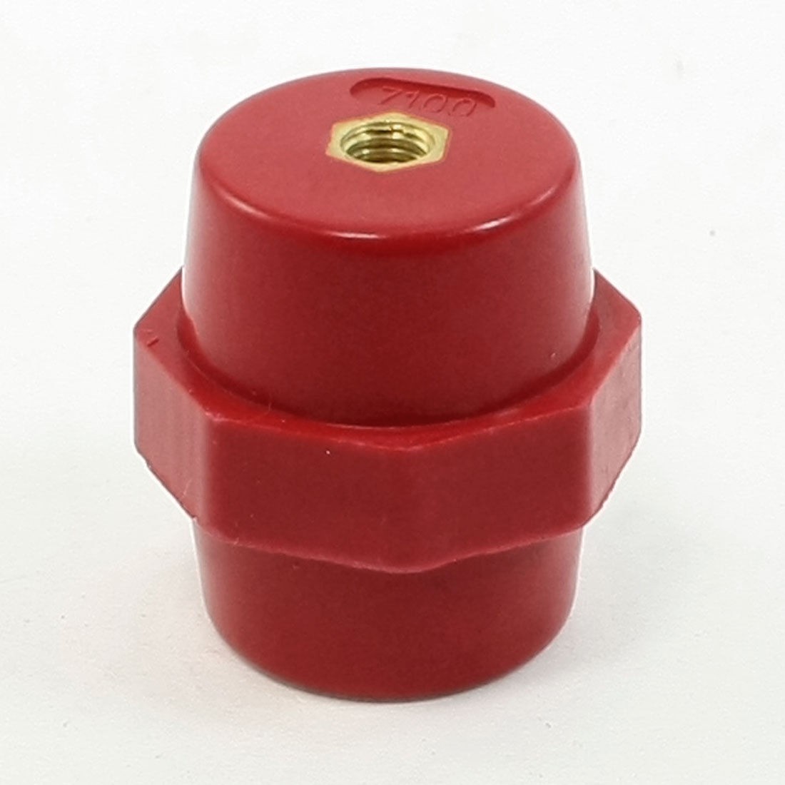 SM7100 10KV Withstand Voltage 6mm Bore 35mm High Busbar Insulator Support