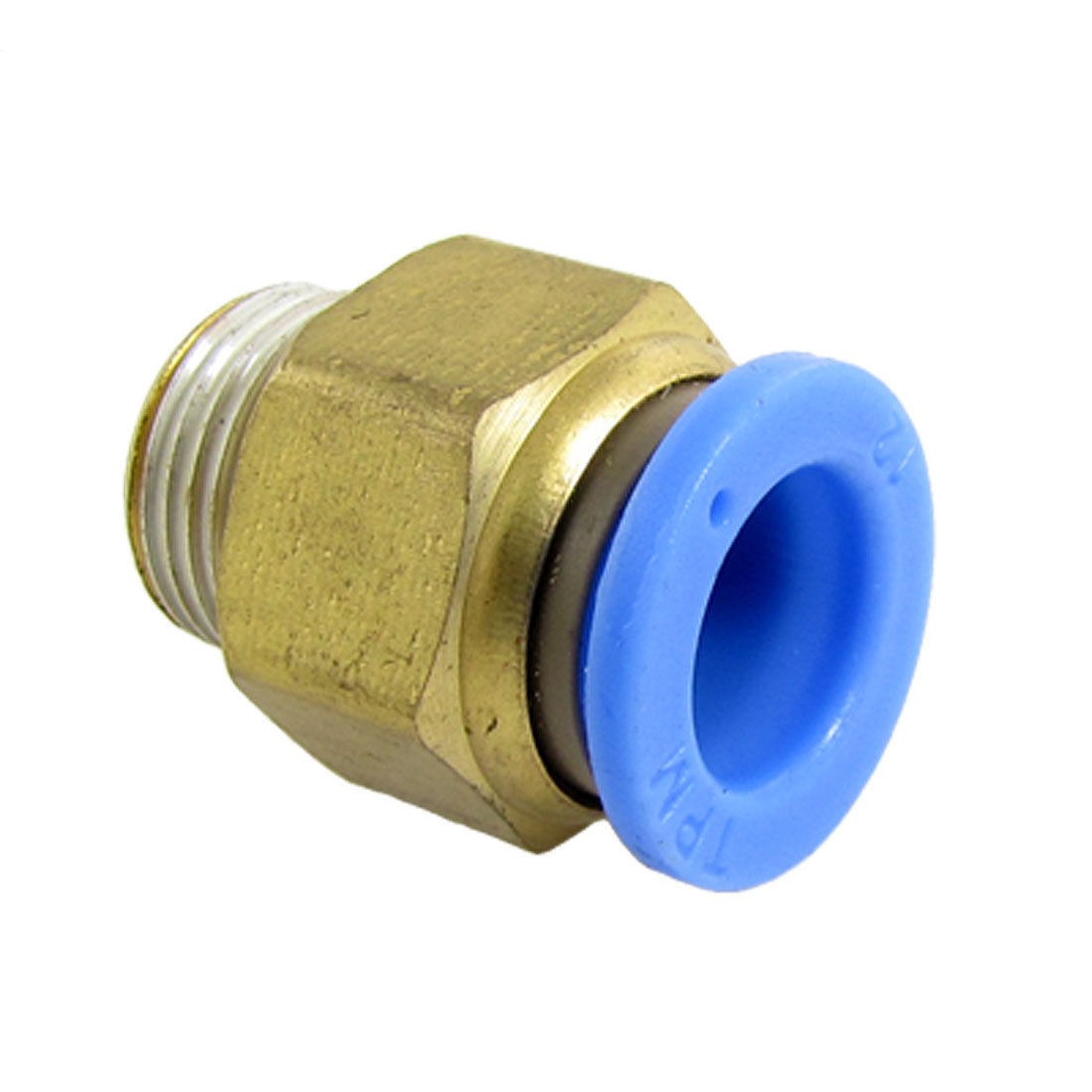 16mm Thread 12mm Connector One Touch Tube Push Fittings