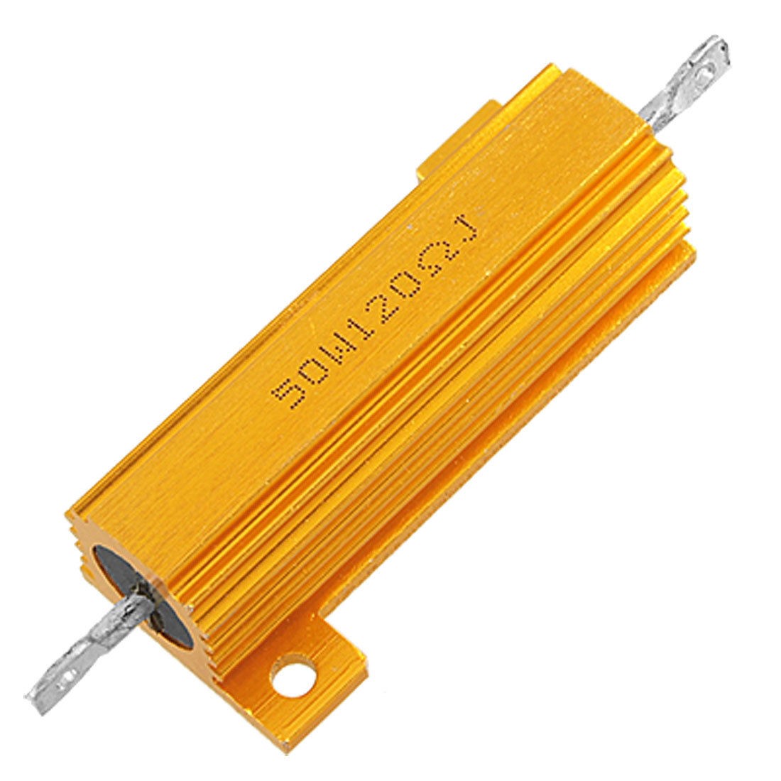 Chassis Mount 50W 5% 120 Ohm Aluminum Shell Case Power Resistor