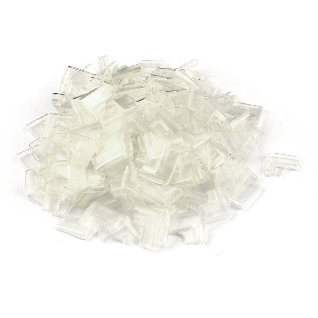 200pcs 6 3mm Flag Receptacle Insulating Sleeve Clear for Crimp Terminal