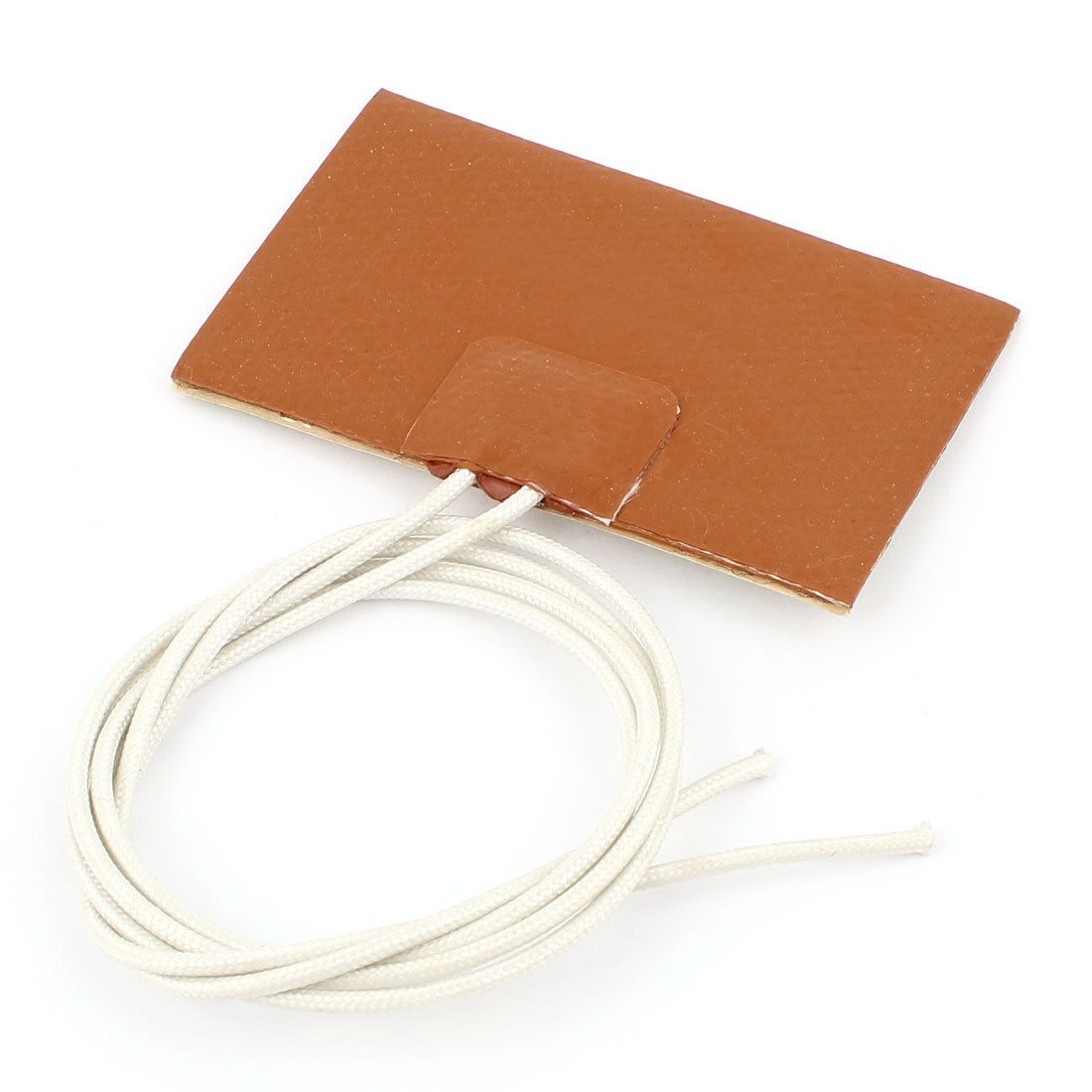 12V 8W Flexible Adhesive Silicone Rubber Heater Heating Pad 80mm x 50mm
