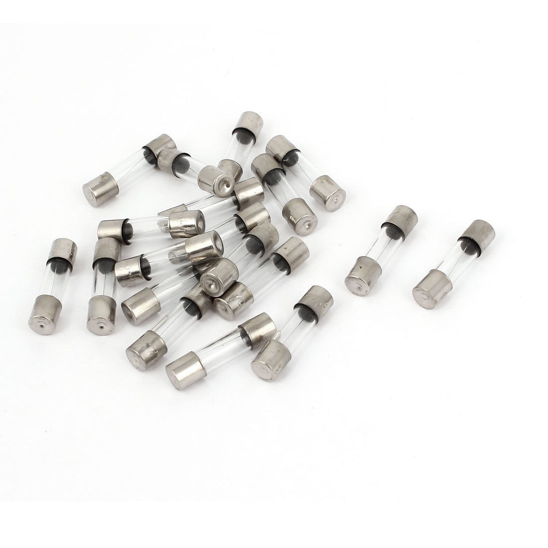 50 Pcs 250V 2 5A F2 5AL Quick Fast Acting Cartridge Glass Tube Fuses 5mm x 20mm