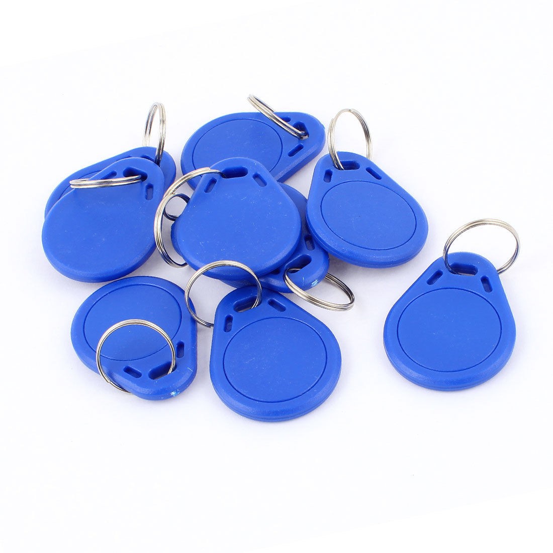 10 Pcs RFID IC Key Tags Keyfobs Token NFC Tag Keychain Mifare 13 56MHz Arduino