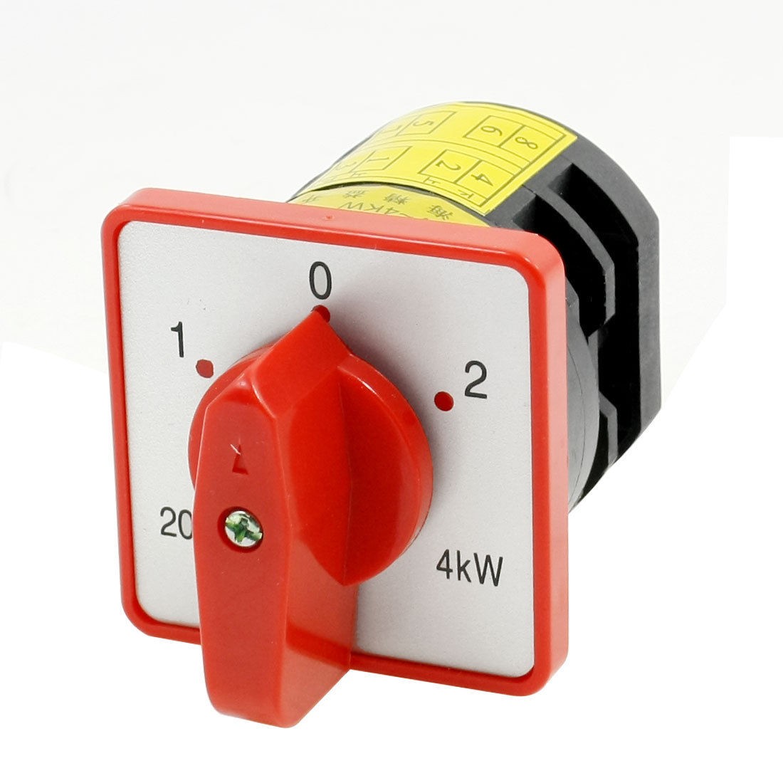AC 380V 20A 8 Terminal Lock 3 Position Cam Combination Changeover Switch