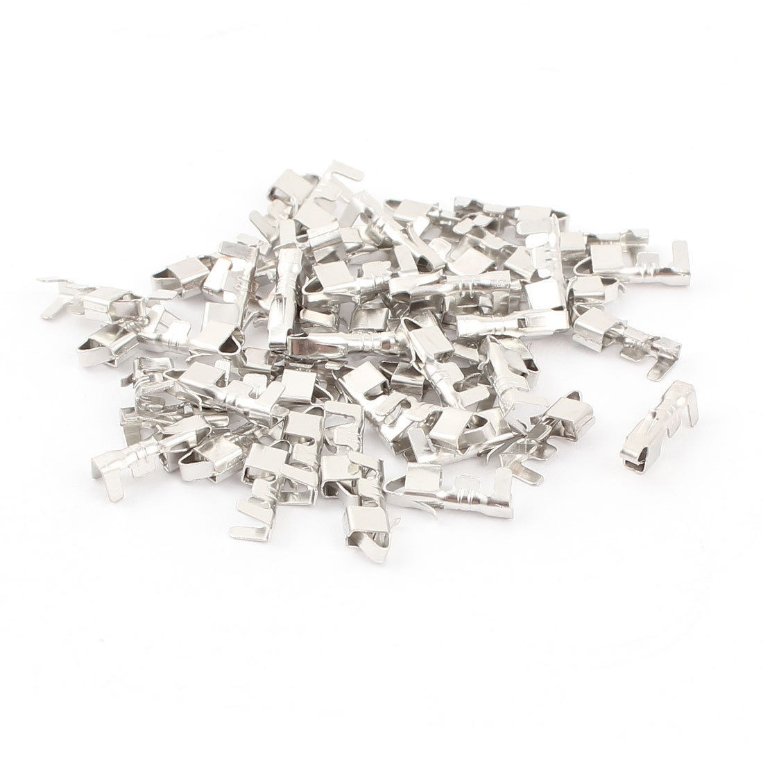 50pcs NH 2.50mm Connector Crimp Contact Pin Copper-Tin