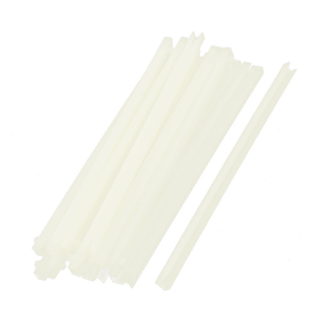 20 x Nylon Horizontal PCB Board Card Guide Rail Bar Rod 6" 152mm Length CG 600mm