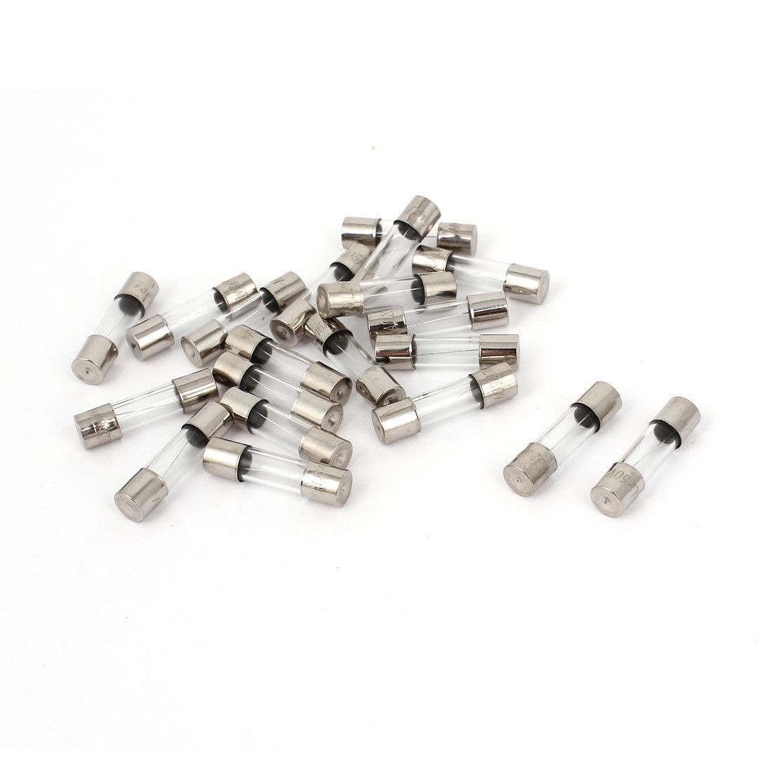 20 Pcs 5mm x 20mm Fast Blow Type Cartridge Glass Tube Fuses 250V 3 15A