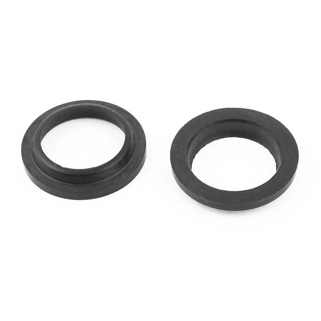 2pcs 28mmx20mmx4mm Rubber Air Seal Gaskets Black for F Type Air Cylinder