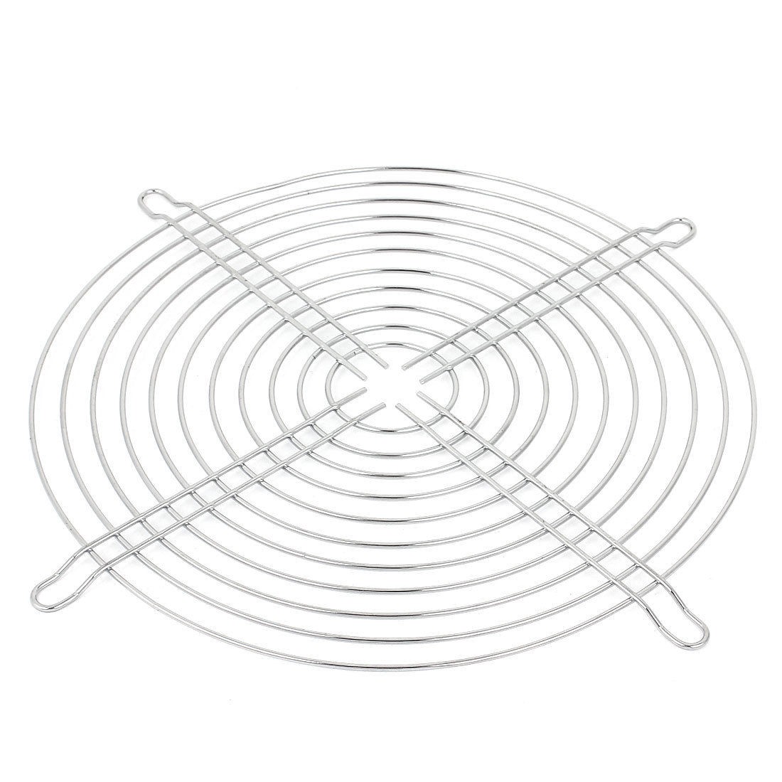 Silver Tone Metal Cooling Fans Parts Grill Finger Guard for 207x207mm Case Fan