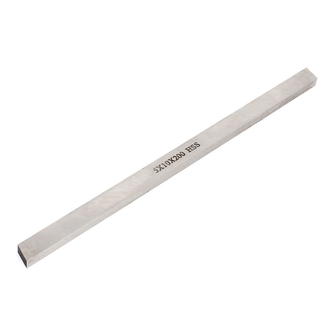 HSS 5mm x 10mm x 200mm Cutter Tool Bit Cutting Boring Bar Silver Tone for Lathes