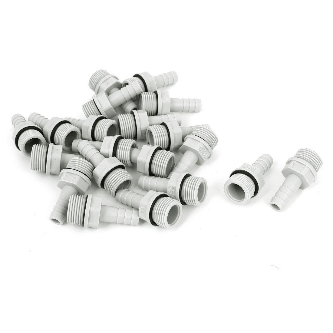 New 20pcs 3 8BSP Male Thread x 8mm Hose Barb Pipe Fitting Coupler Fuel Gas Water