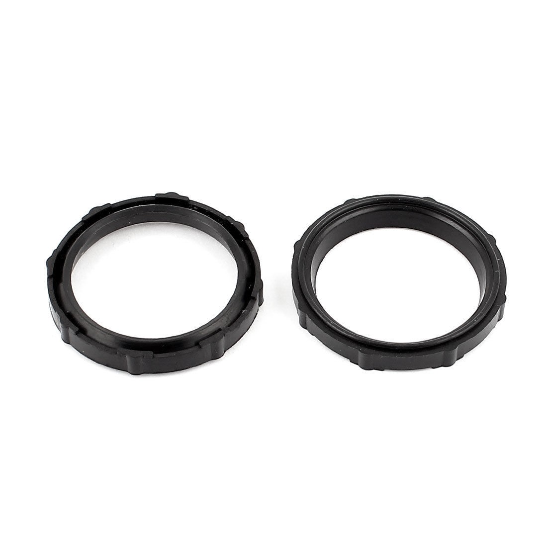 2pcs 41mmx33mmx5mm Rubber Air Seal Gaskets Black for PP Type Air Cylinder