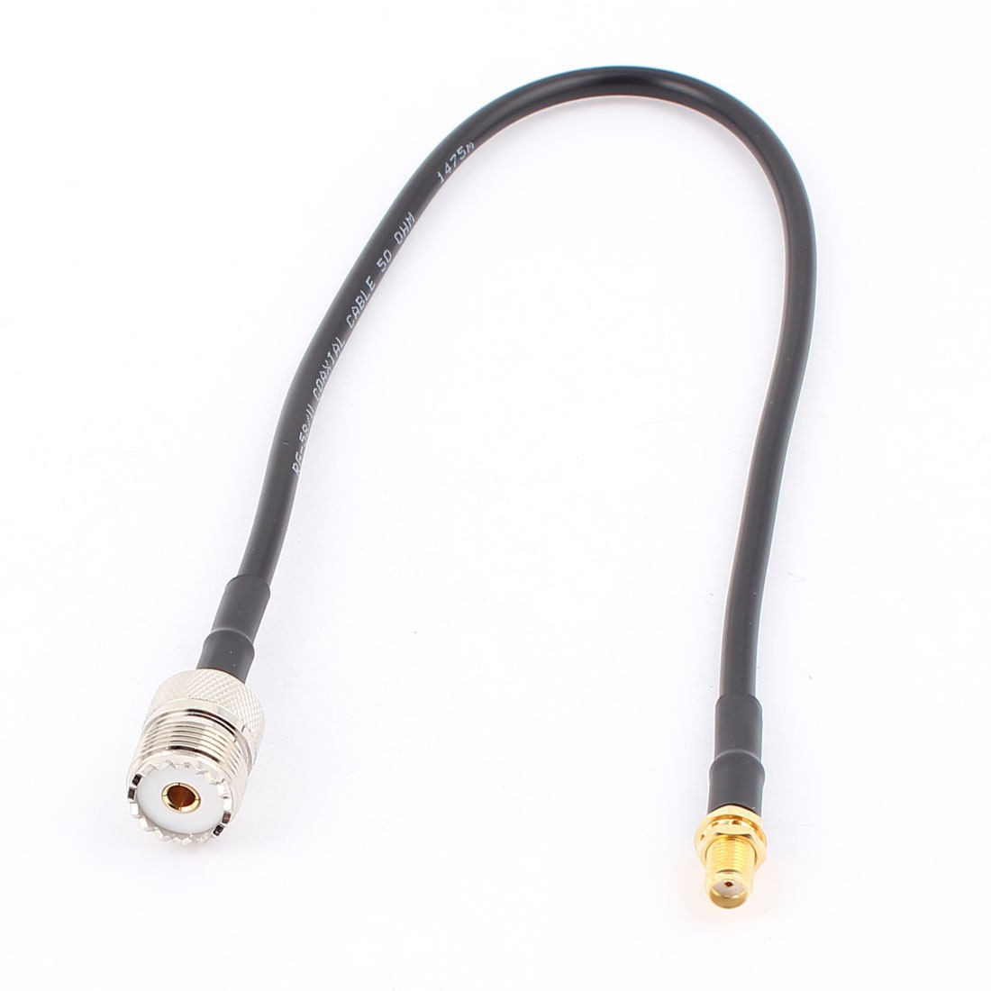 UHF Female to SMA Female Adapter Connector RG58 Coaxial RF Pigtail Cable 40cm
