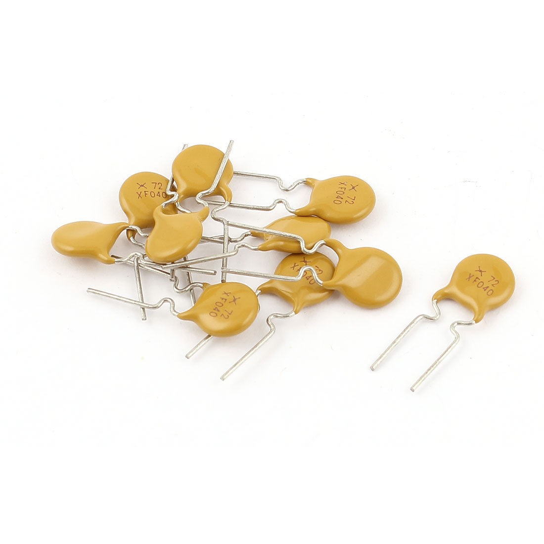 10 Pcs 72V 400mA Radial Lead Type PPTC Resettable Fuse PolySwitch