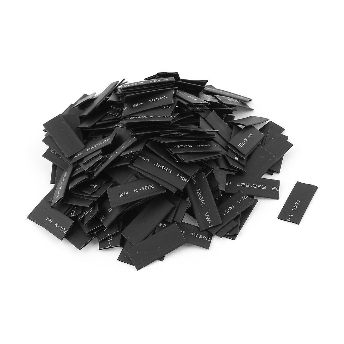 300pcs Wrap Wire Ratio 2 1 Polyolefin Heat Shrink Shrinkable Tube Sleeving