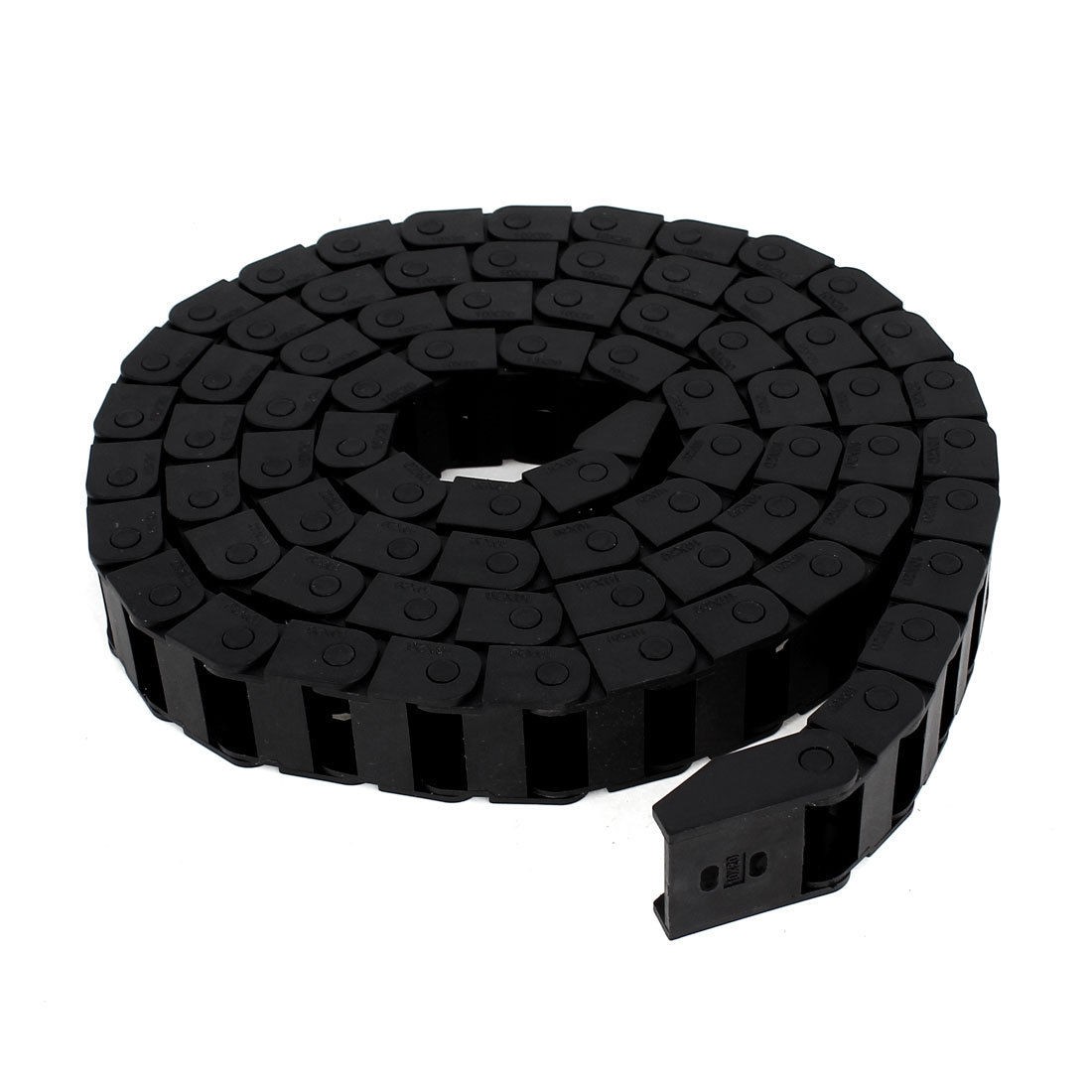 Plastic 10X20mm Tow Line Cable Carrier Drag Chain Wire Flex DIY CNC