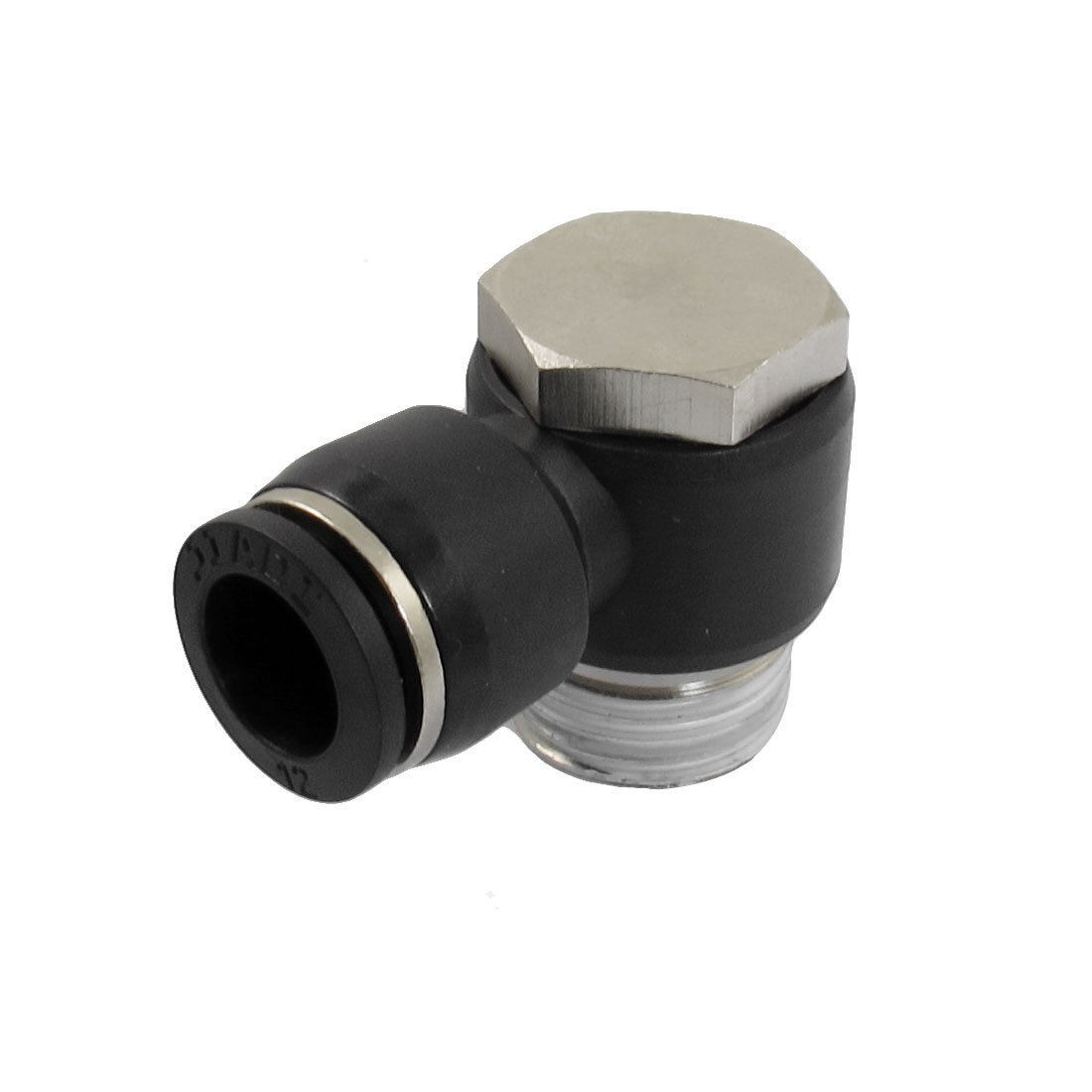 12mm to 1/2" PT Male Thread Elbow Type Quick Pneumetic Fitting