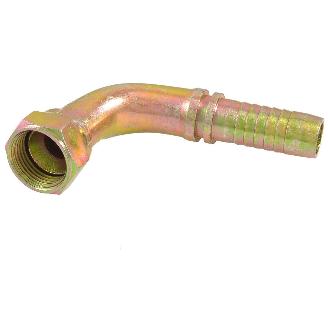 Hex Bushing 3/4" PT Female Threaded 90 Degree Cone Flared Oil Pipe Fitting