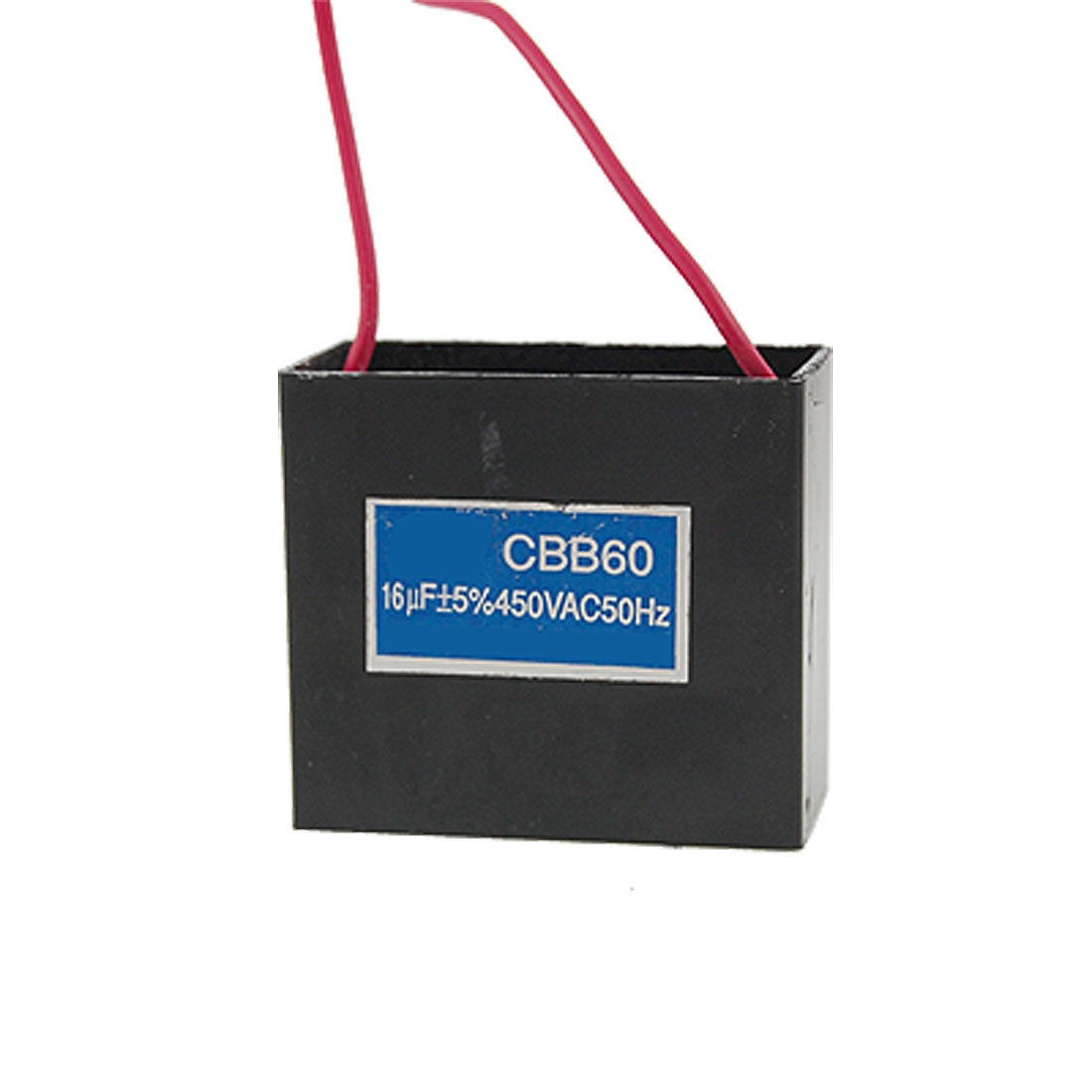 Epoxy-resin Sealed 16uF AC450V 50Hz Motor Run Capacitor