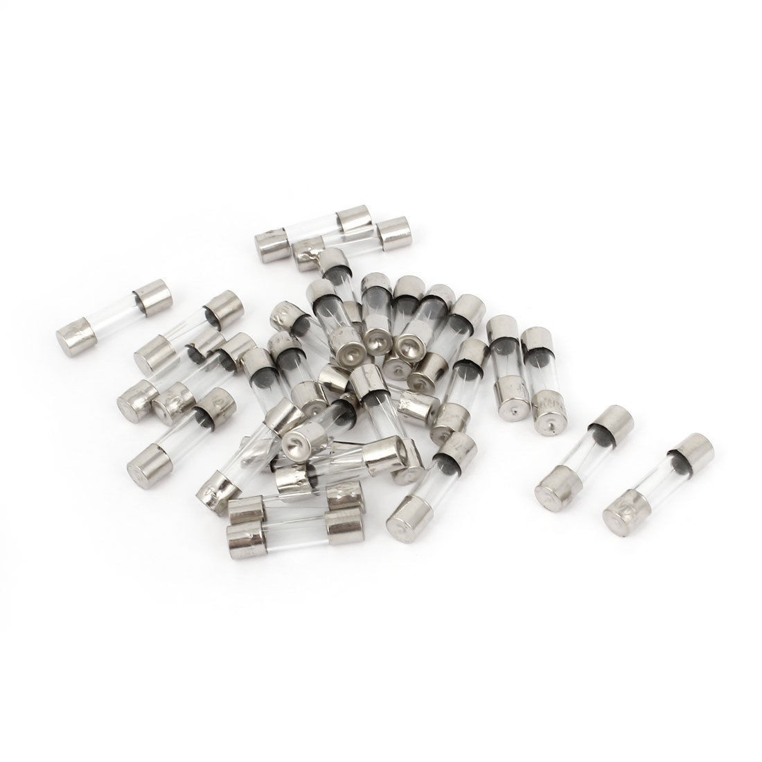 30 Pcs 250V 4A F4AL Quick Fast Blow Glass Tube Fuses 5mm x 20mm