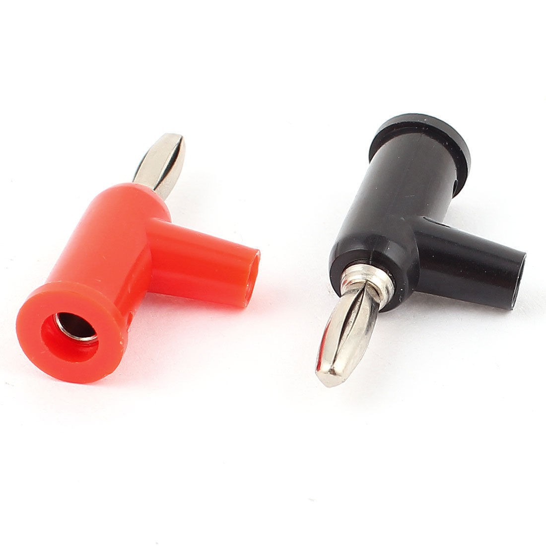 2pcs BP1825 Solderless Stackable Test Lead Connector 4mm Banana Plug