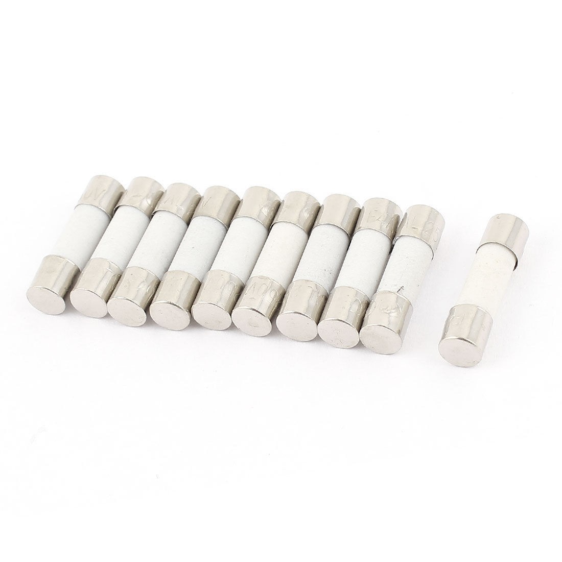 10 Pcs 250V 4A 4Amp Fast Blow Ceramic Fuses Tubes 5mm x 20mm