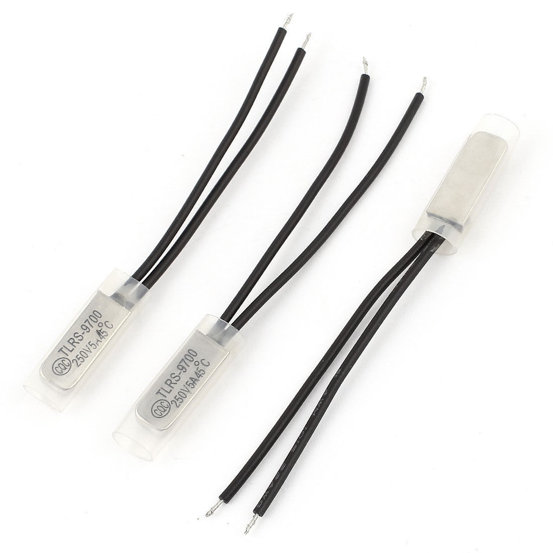 3 Pcs TLRS 9700 45 Celsius Normal Close Bimetal Thermostat Temperature Switch
