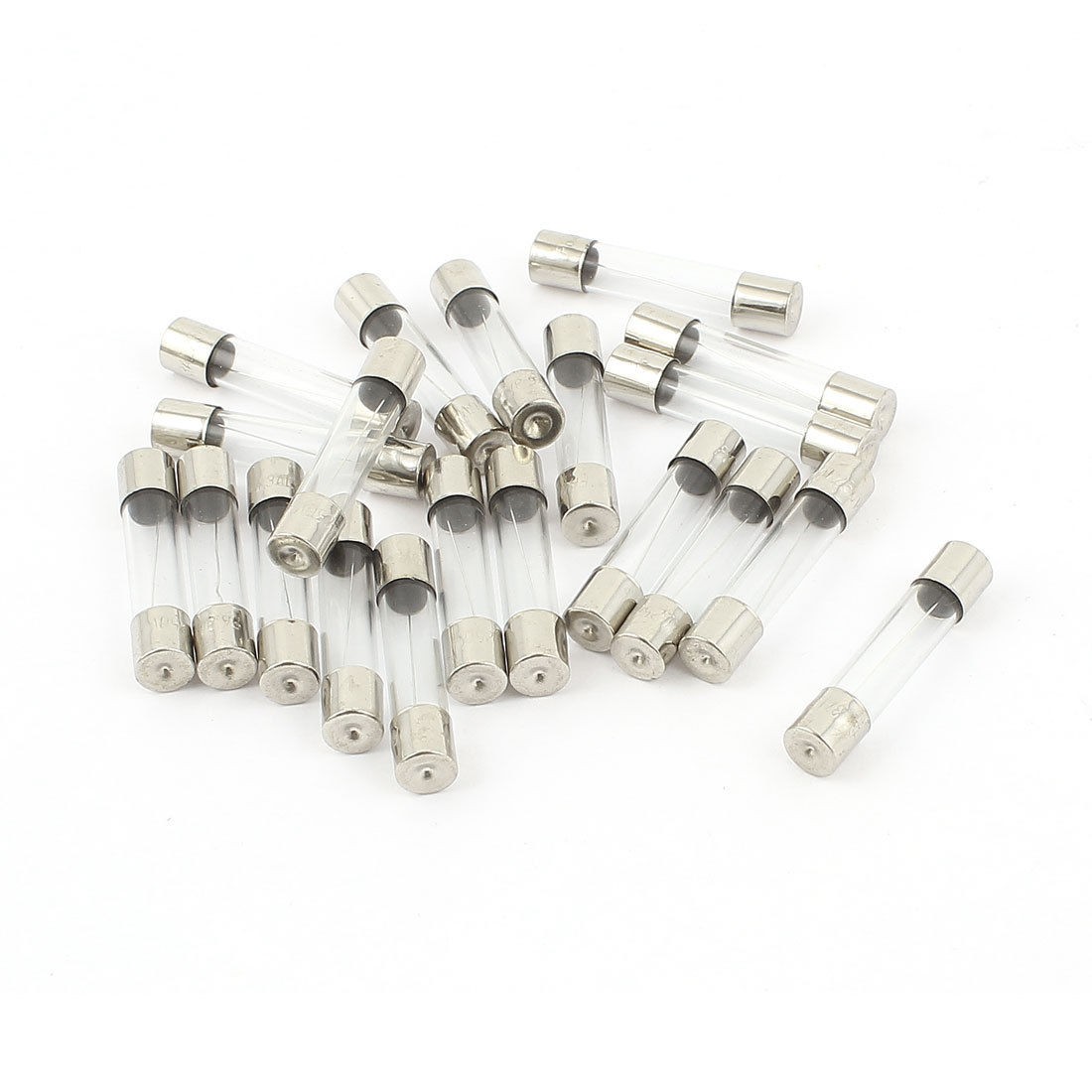 20pcs 6x30mm Quick Blow Low Breaking Capacity Glass Tube Fuse 6 3A 250V