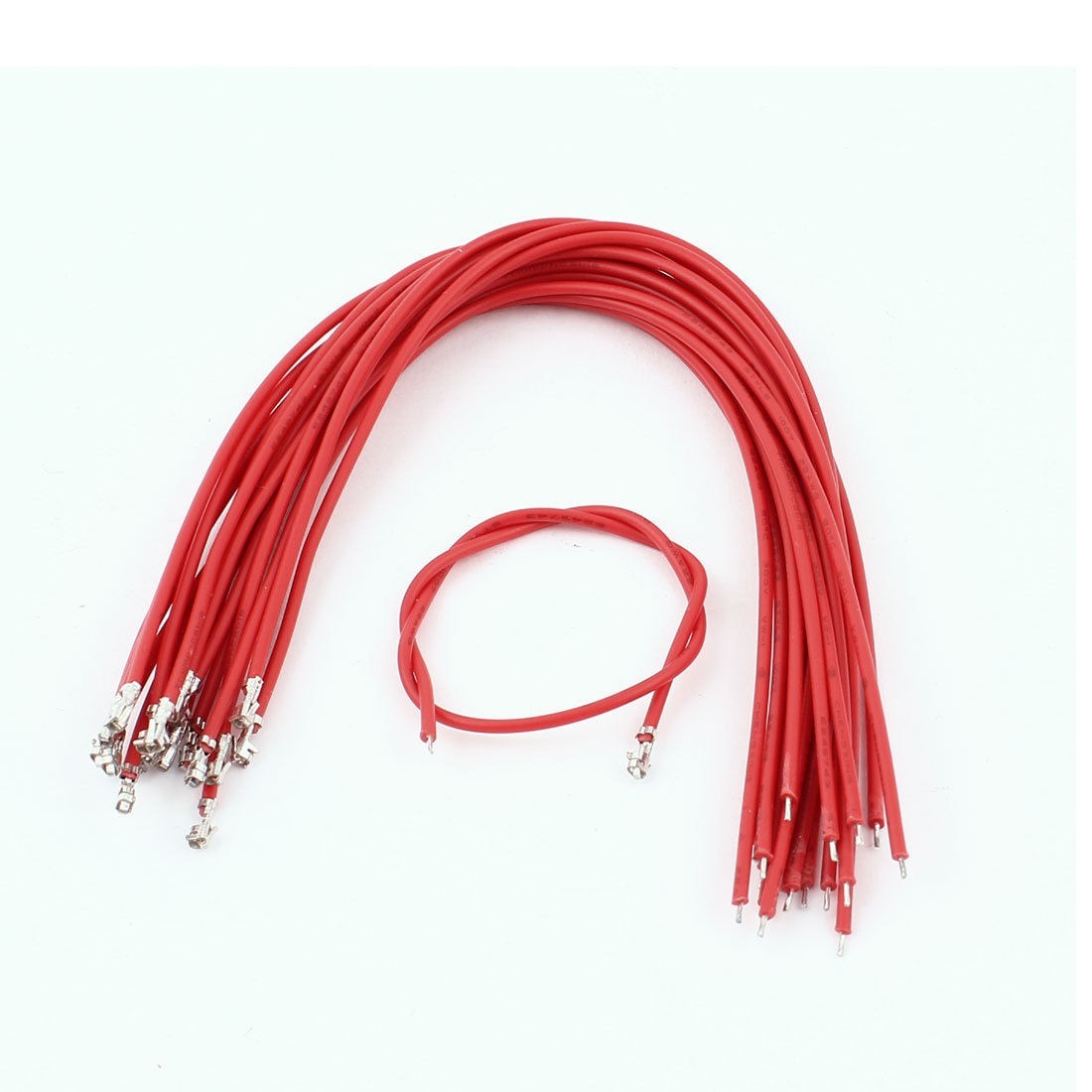20pcs 24AWG XH2 54 Single Tin Head LEADWIRE Electric Connecting Wire 20cm Red