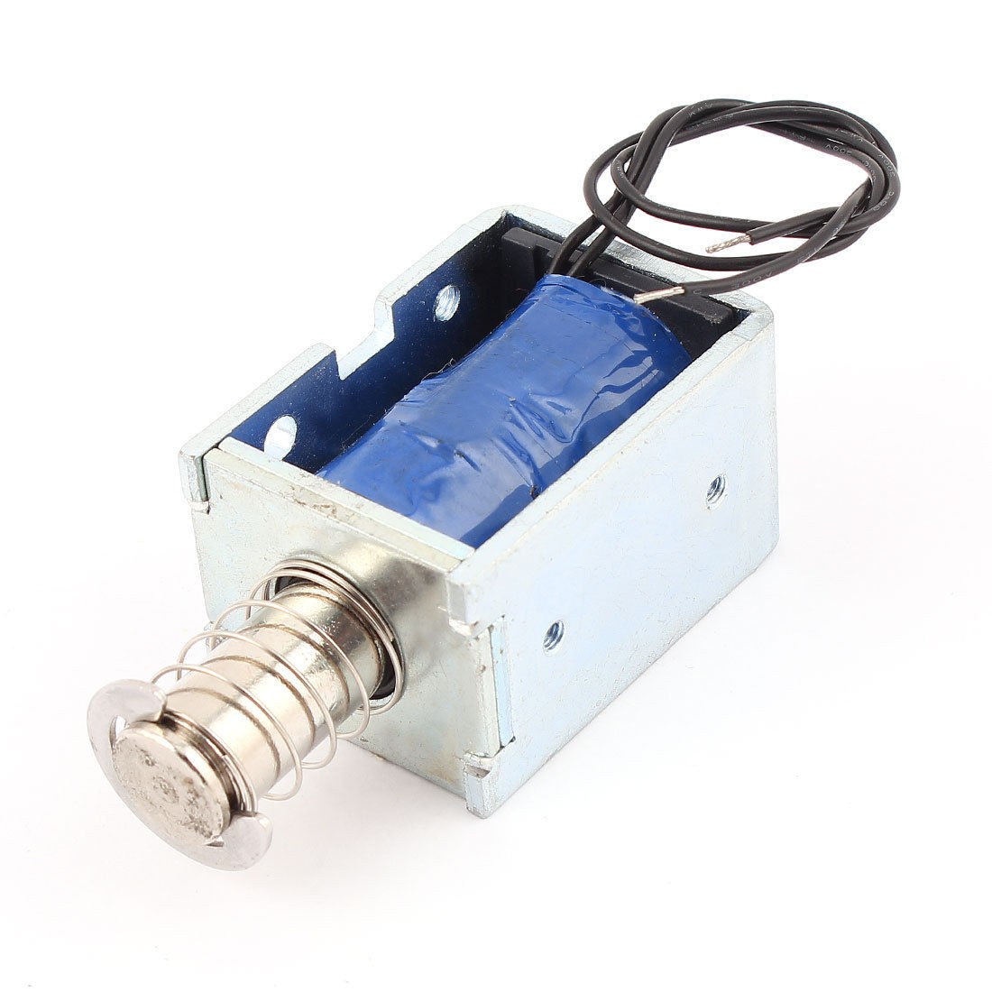 DC24V 0 25A 6W 15mm 800G Linear Motion Push Pull Solenoid Electromagnet Actuator