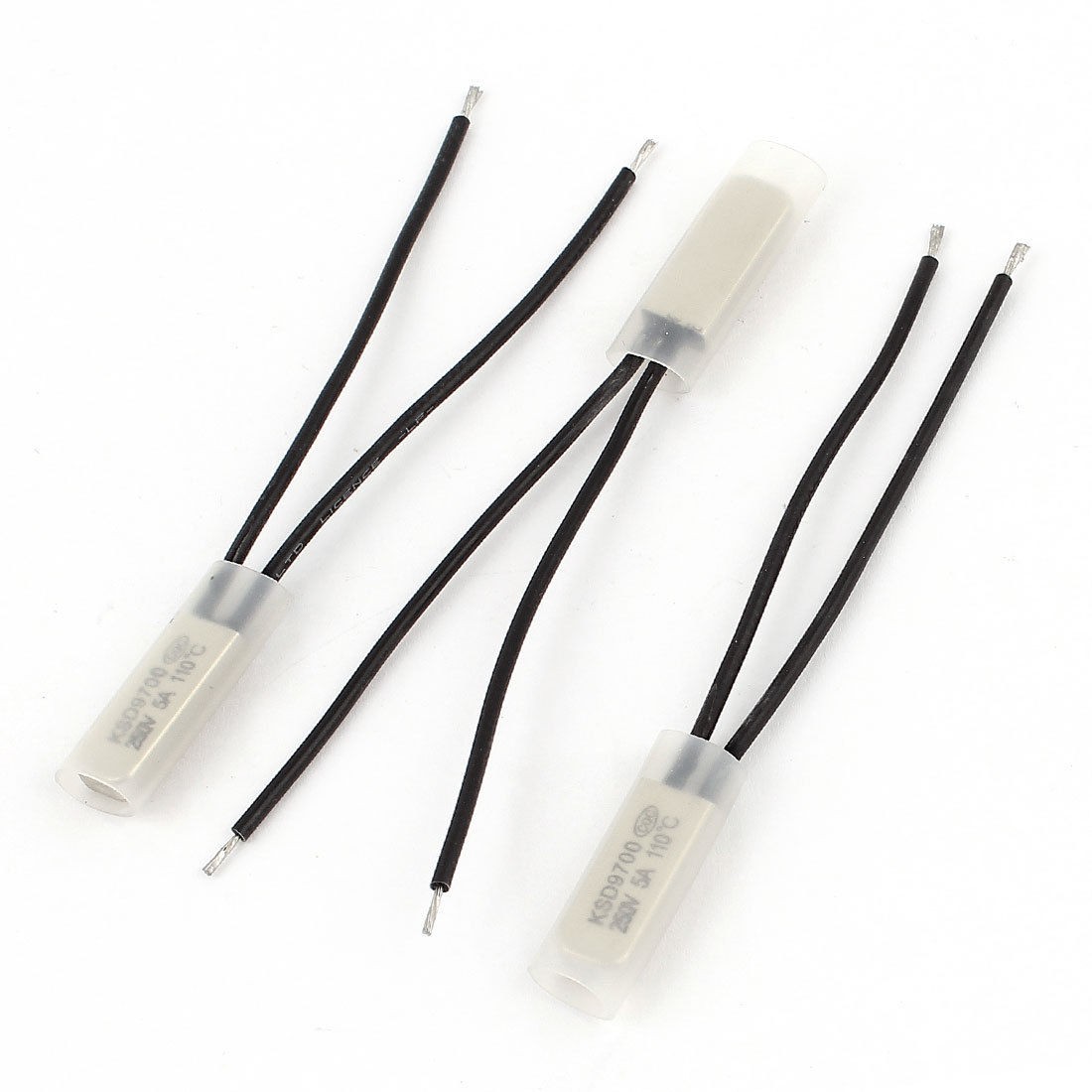 3 Pcs KSD9700 110 Celsius Normal Close Bimetal Thermostat Temperature Switch