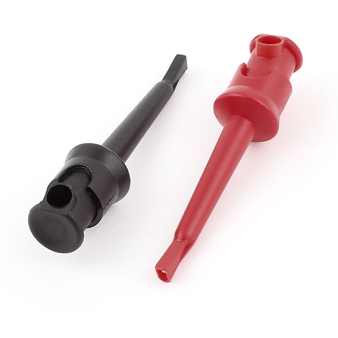 2pcs Mini Grabber Single Hook Clip Test Probe for Electronic Testing