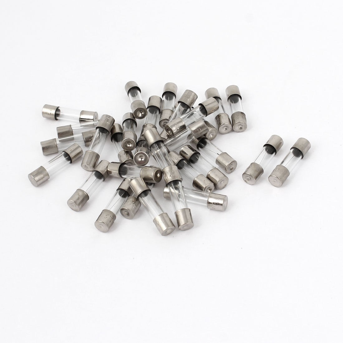 30 Pcs 250V 2 5A F2 5AL Quick Fast Blow Glass Tube Fuses 5mm x 20mm