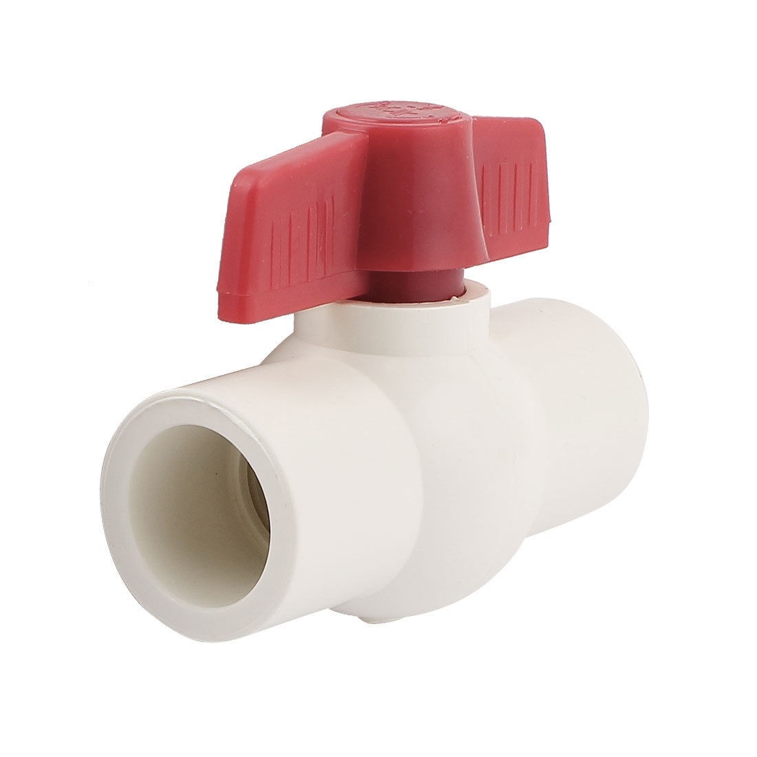 25mmx25mm Slip 3 4 Turn Dual Way Straight Water Supply Plumbing Upvc Ball Valve