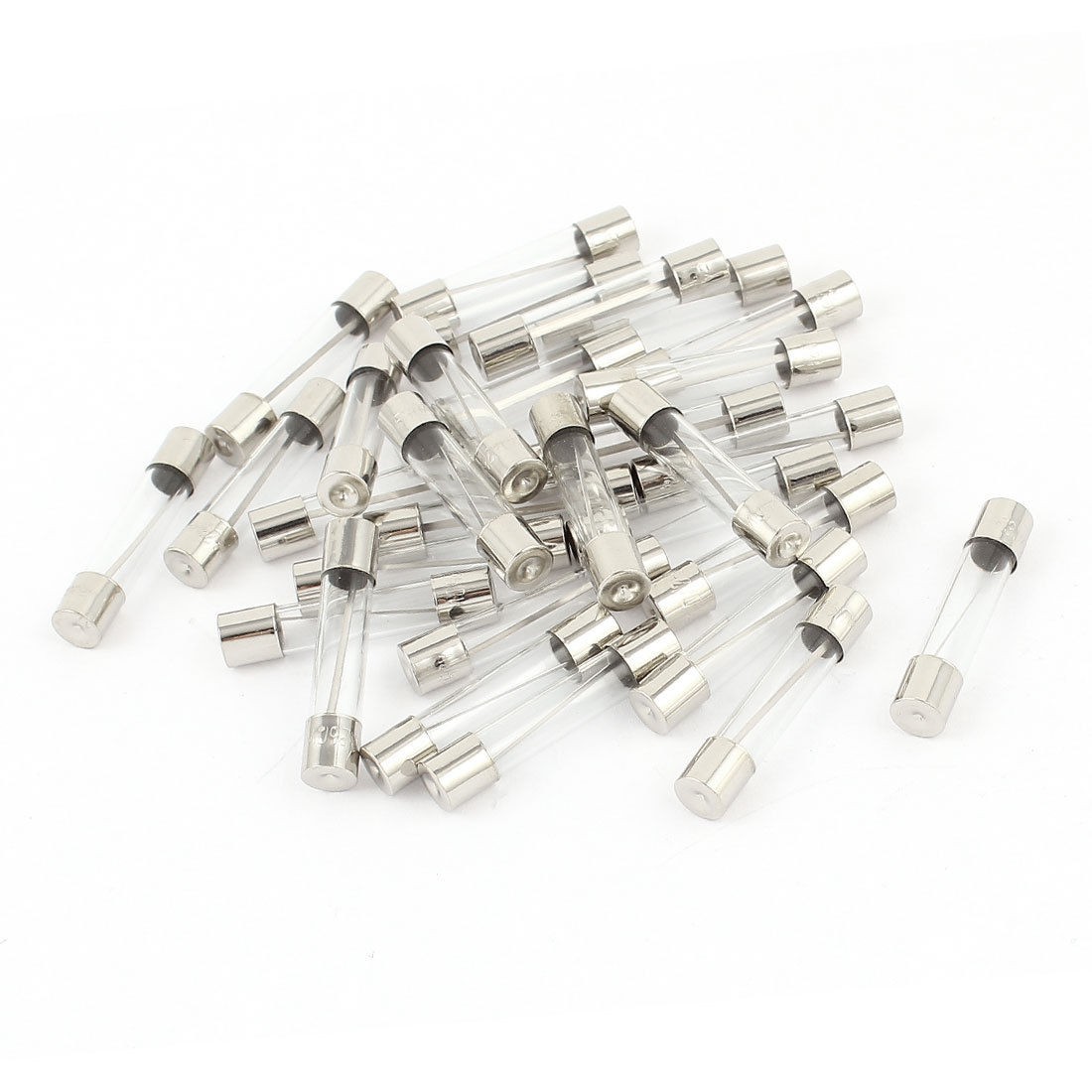 20pcs 6x30mm 30A 250V Quick Blow Fast Acting Cartridge Glass Tube Fuse