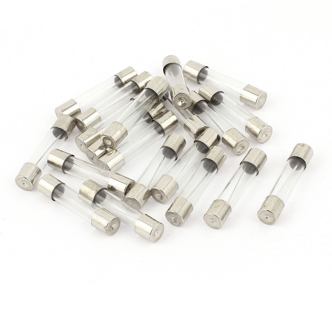 20PCS 6x30mm 20A 250V Quick Blow Low Breaking Capacity Cartridge Glass Tube Fuse