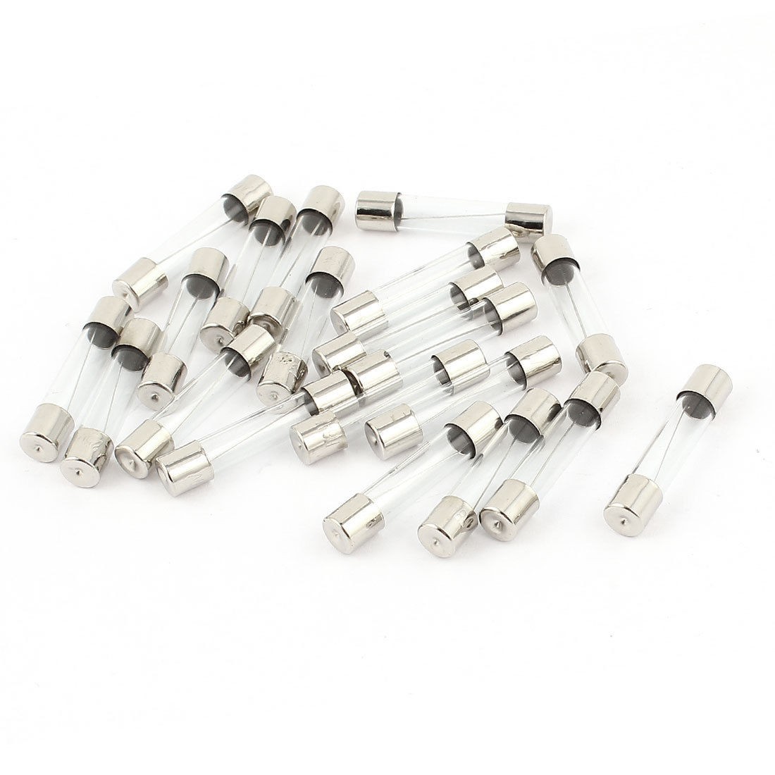 20 x Quick Blow Fast Acting Low Breaking Capacity Glass Tube Fuse 6x30mm 8A 250V