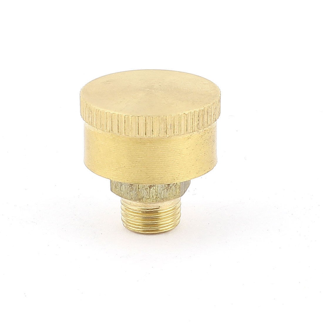 Machine Parts 1 8BSP Male Thread Grease Oil Cup Cap Gold Tone
