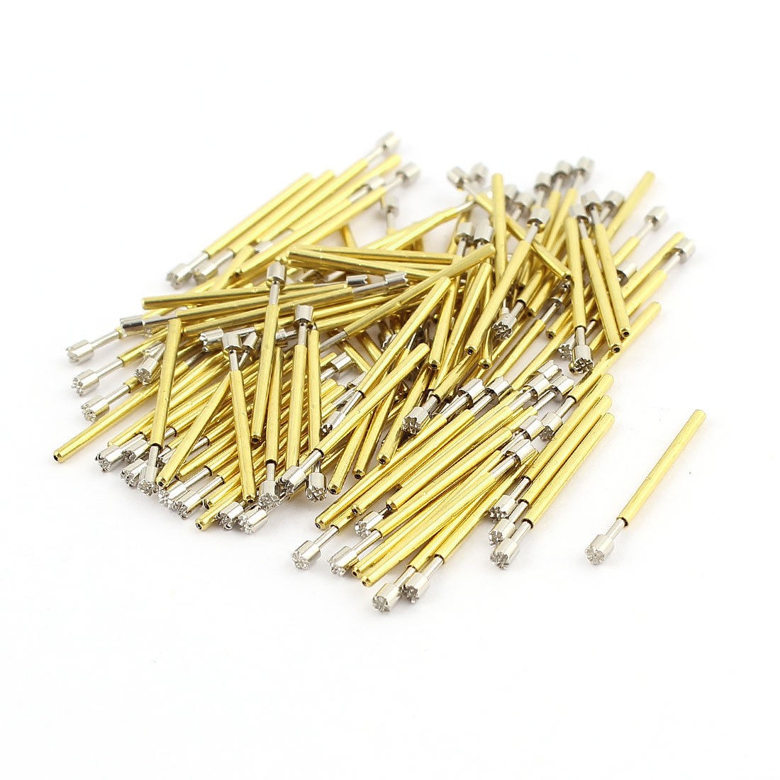 100Pcs P75-H3 Dia 1.02mm Length 16.54mm 100g Spring Test Probe Pin