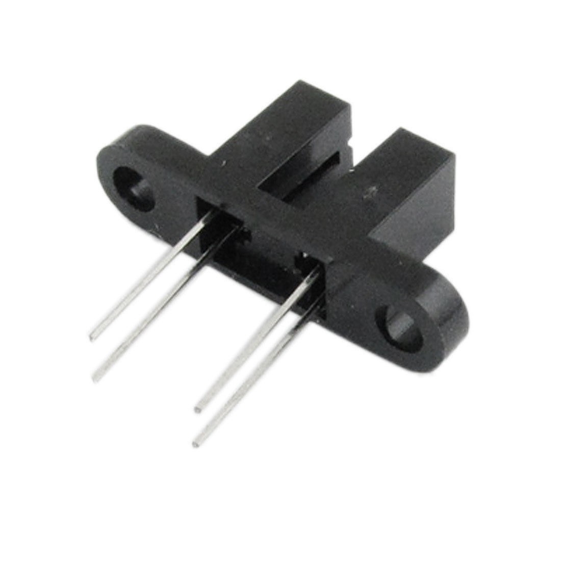 10 Pcs 1/8" Gap 4 Pins Slotted Optical Switch Sensor w Mounting Bracket