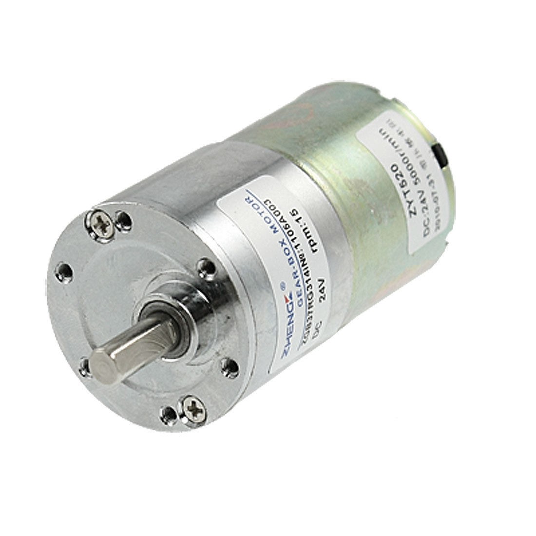 DC 24V 0.33A 15RPM High Torque Reduce Gear Box Motor