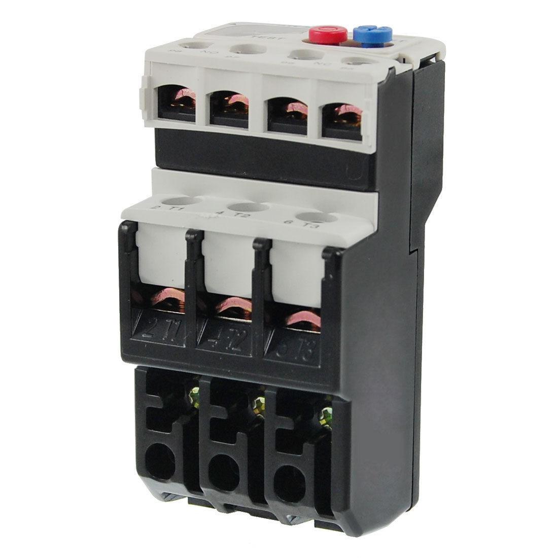 3 Pole 3P Motor Protection Thermal Overload Relay 4-6A 1 NO 1 NC