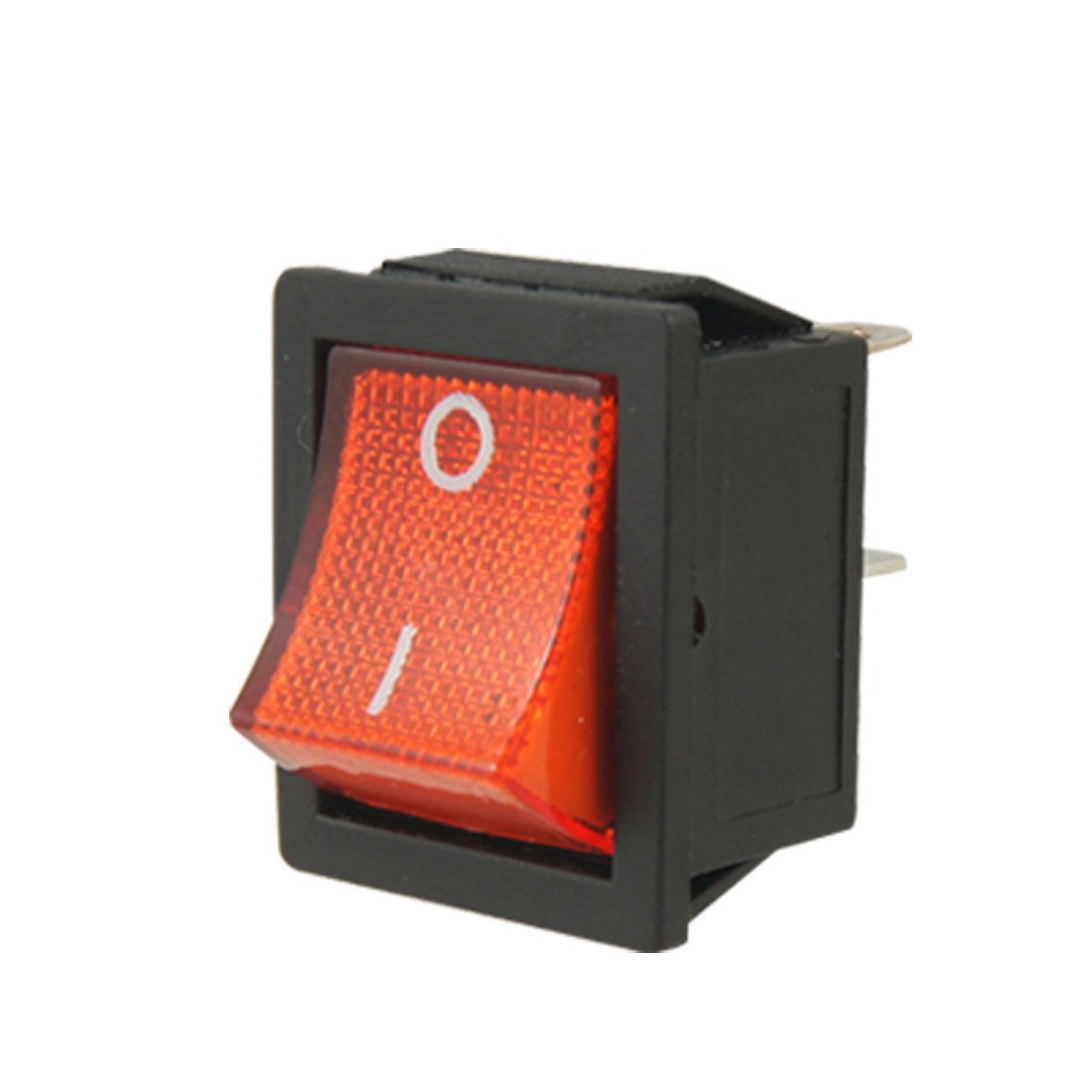 Red Light DPST ON/OFF Snap In Boat Rocker Switch 15A/250V 20A/125V AC 30x25mm