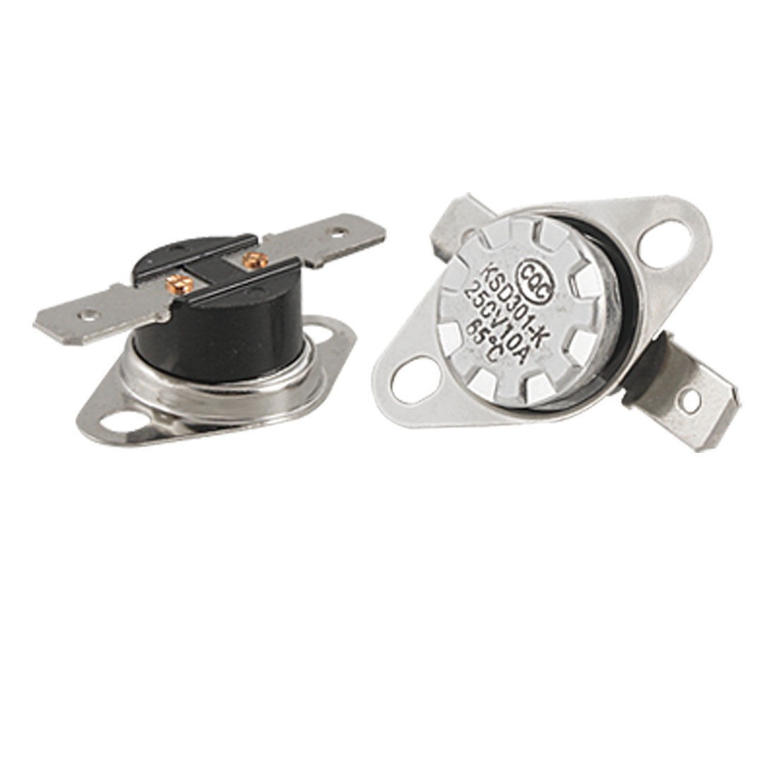 5 x KSD301-K 65 Celsius N.O Temperature Control Switch Thermostat