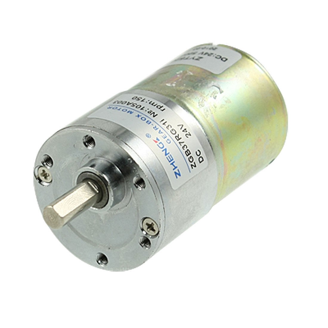 DC 24V 0.33A 150RPM 10.8kg.cm High Torque Gear Box Motor