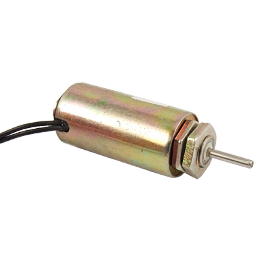 DC 12V 0.4A 2.5mm Stroke Push Type Tubular Solenoid