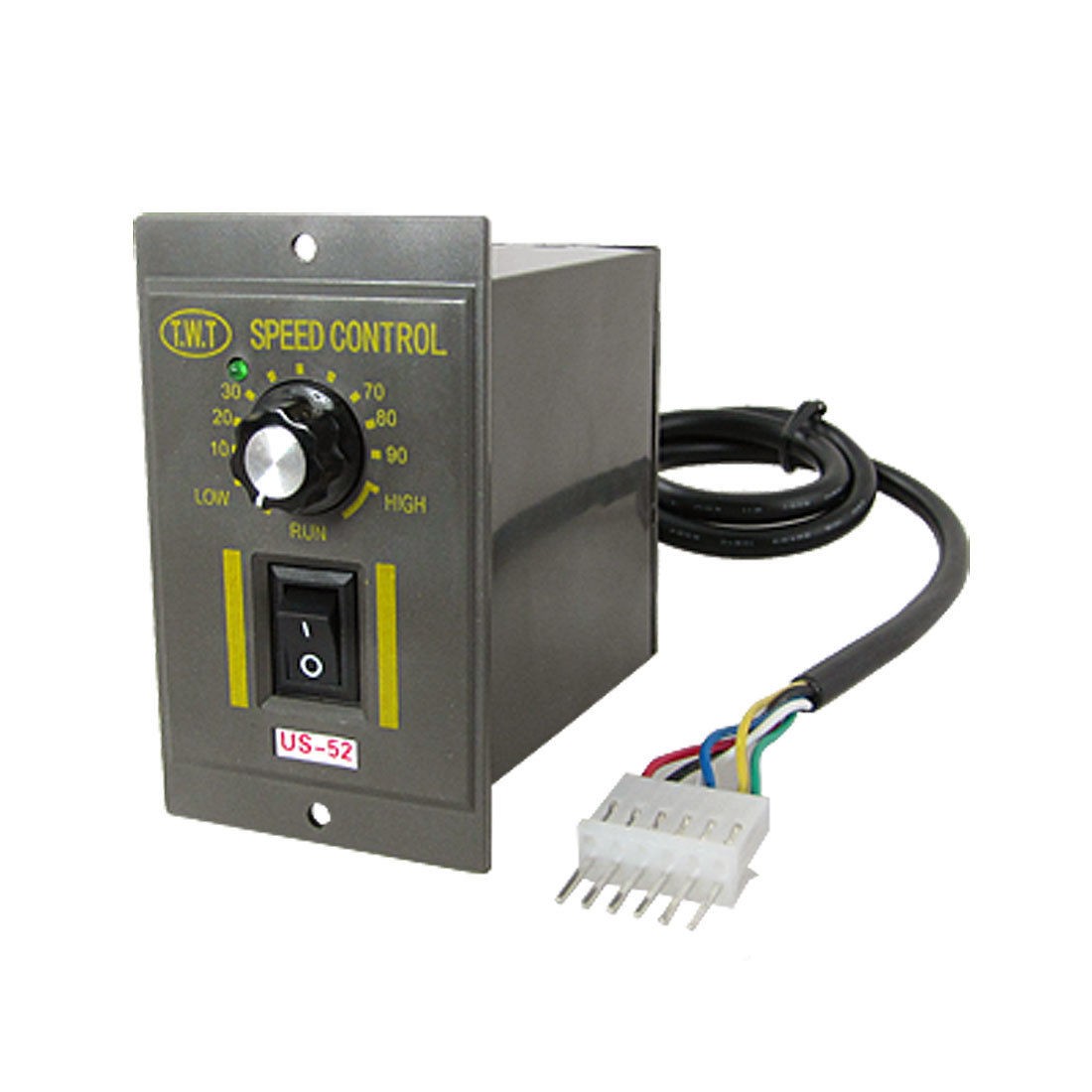 AC 220V Gear Motor Speed Controllor Switch US-52 15W