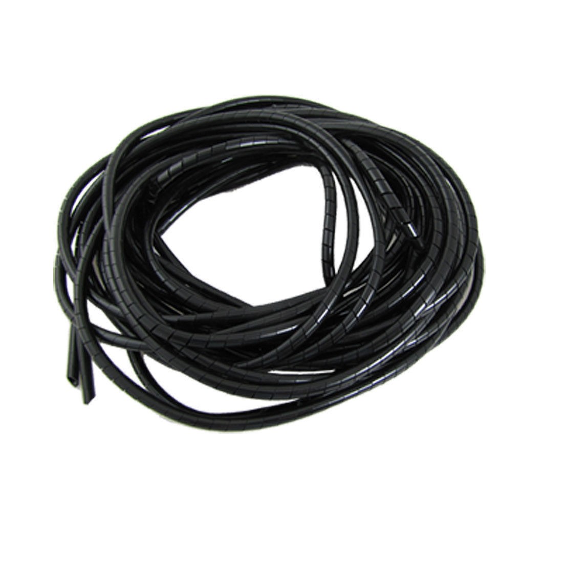 Black PE 12M Insulation Binding Strength Spiral Wrapper